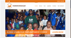 Desktop Screenshot of humanitarianday.com